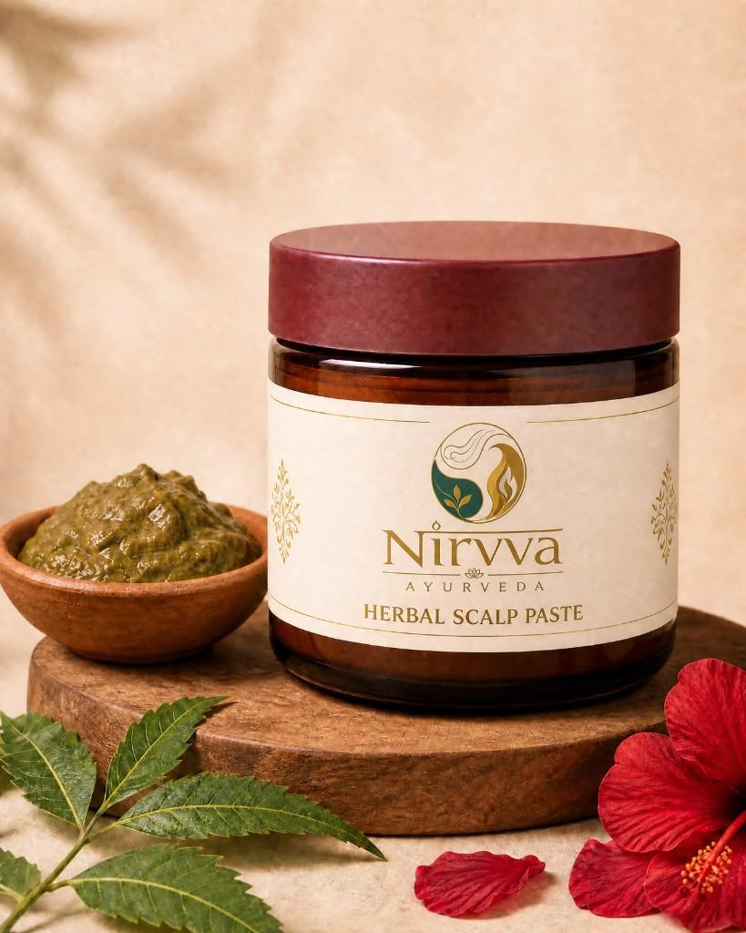 Nirvva Ayurveda Herbal Scalp Paste